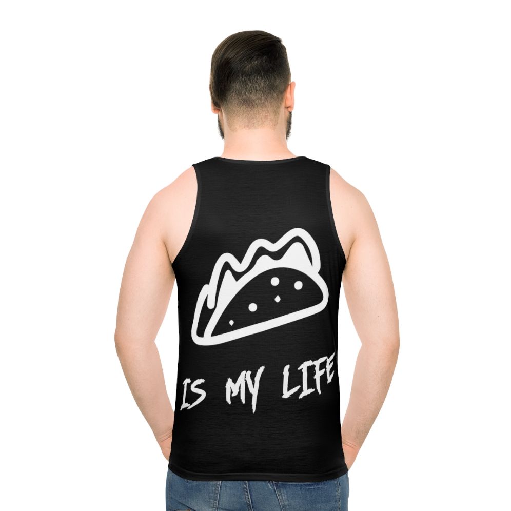 Taco lover unisex tank top