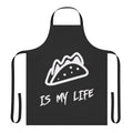 Taco Lover's Cooking Apron featuring a fun taco design