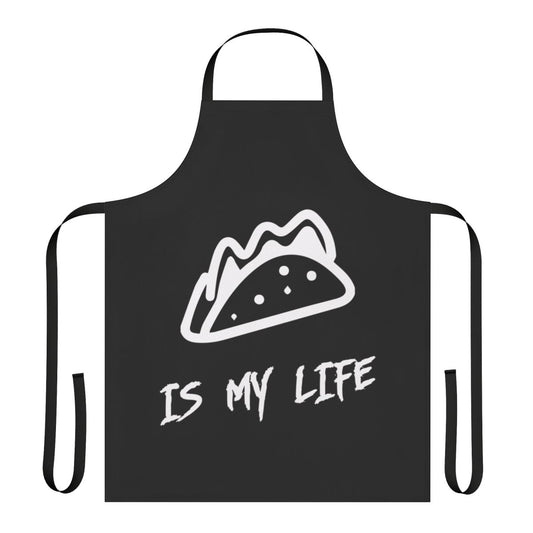 Taco Lover's Cooking Apron featuring a fun taco design