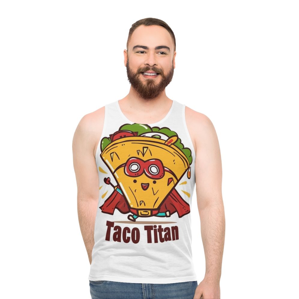 Taco Titan Unisex Tank Top