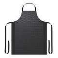 A black and gray chain-patterned apron with a commando-style vest design, perfect for action movie fans and cosplayers.