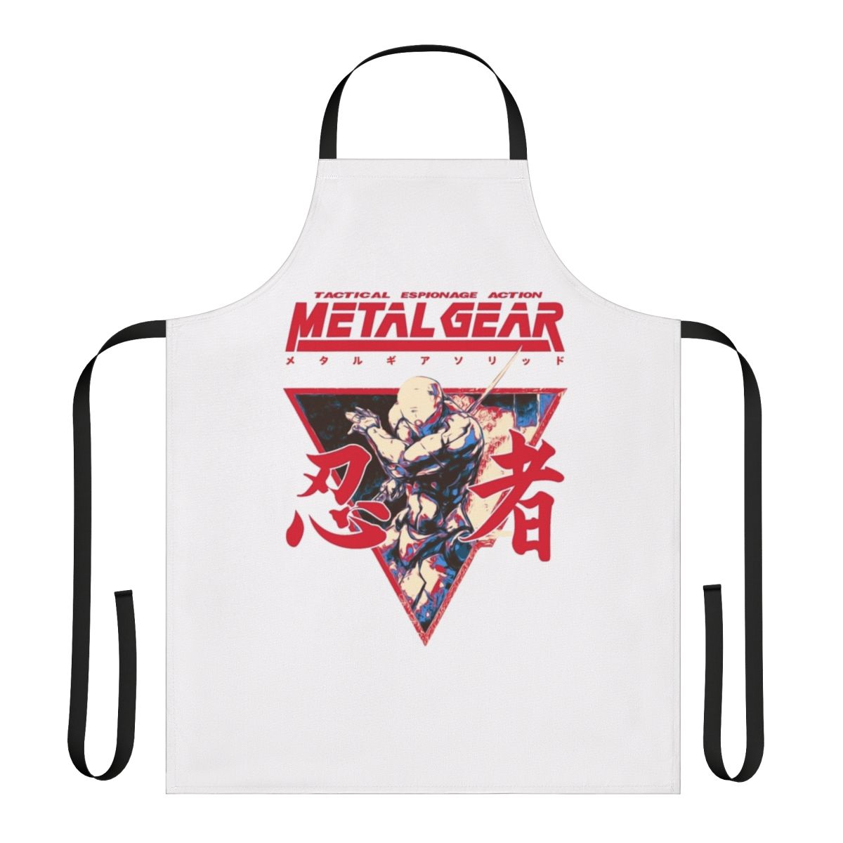 Gray Fox Cyborg Ninja Apron - Metal Gear Inspired Fan Art
