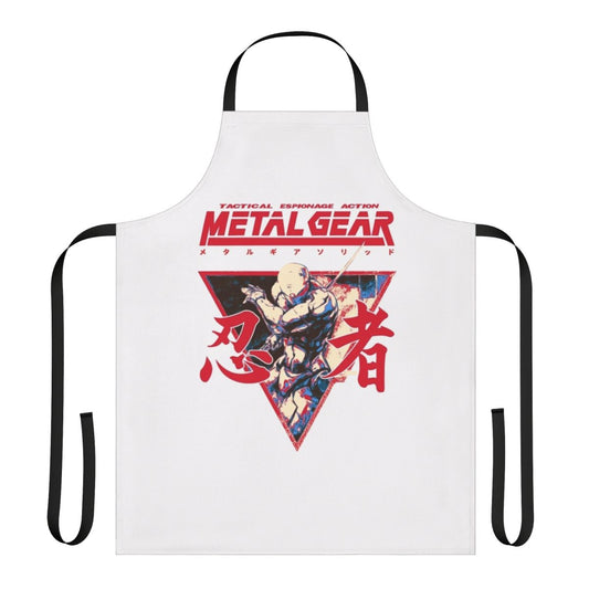 Gray Fox Cyborg Ninja Apron - Metal Gear Inspired Fan Art