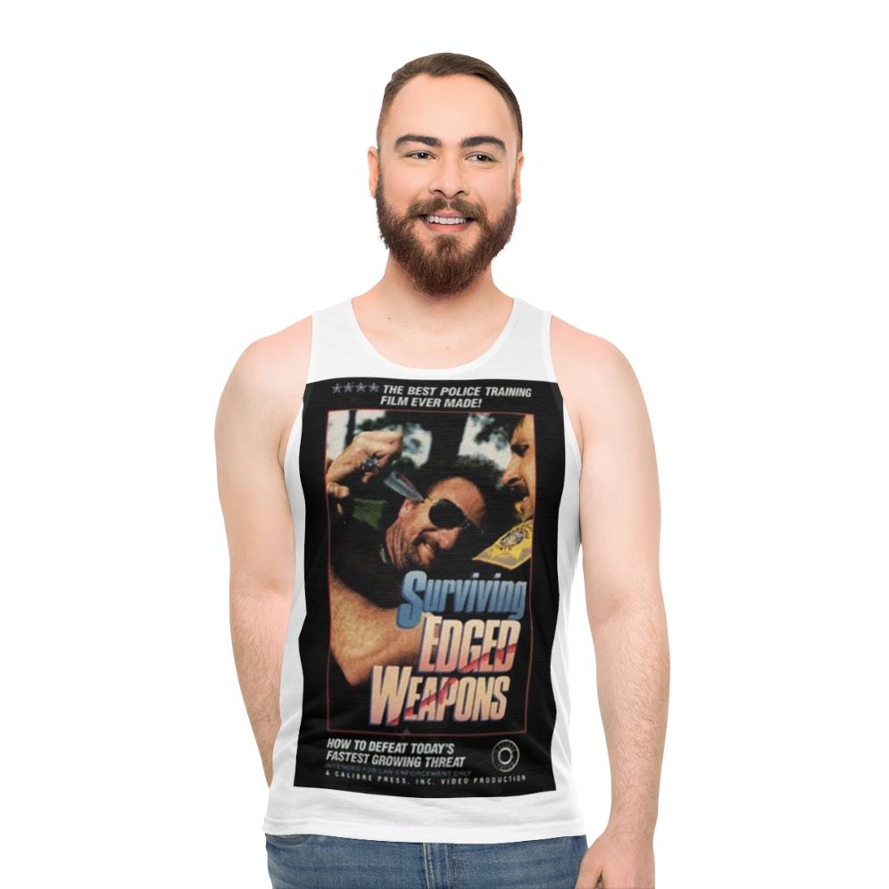 Tactical Parody Survival Edged Weapons Tank Top