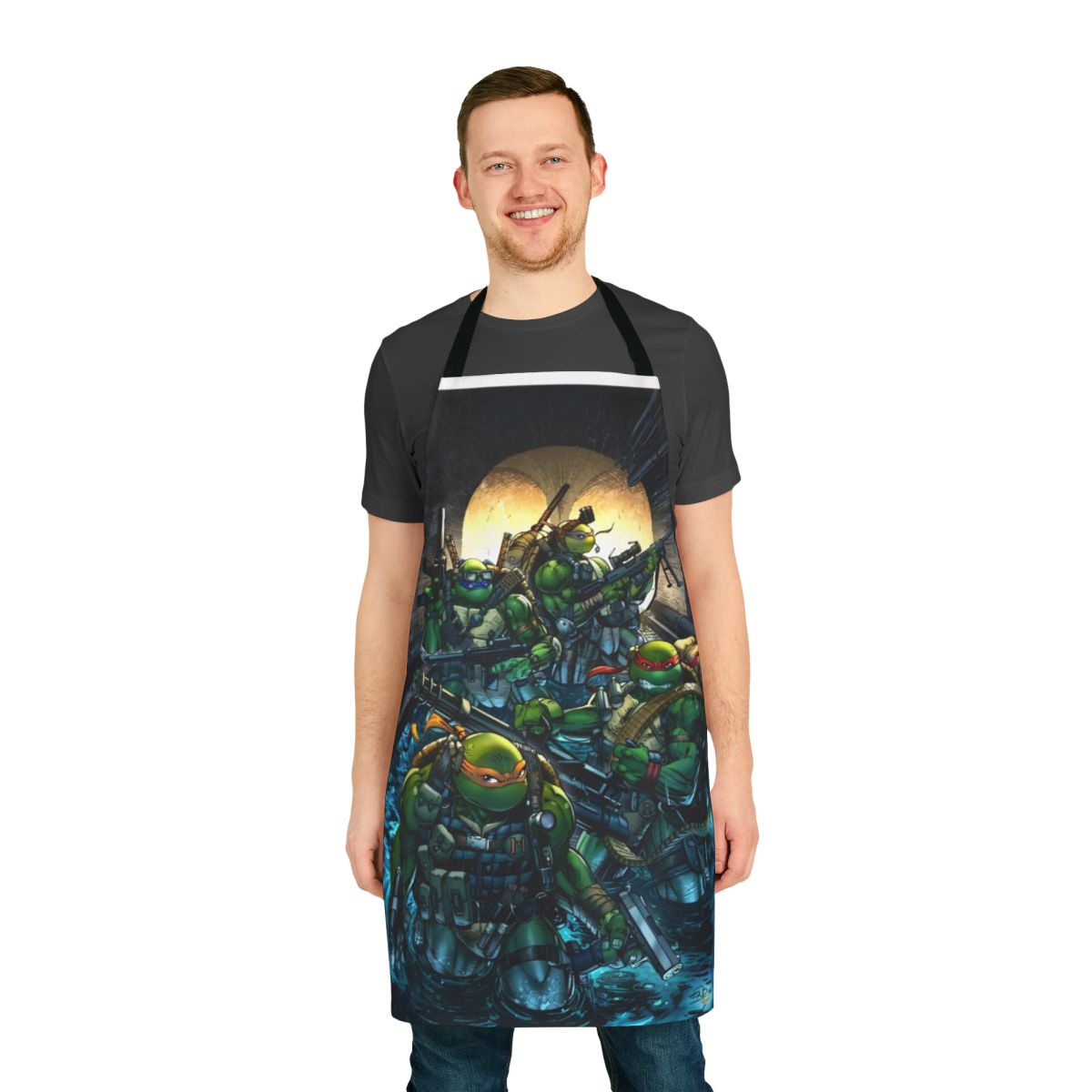 Tactical-style apron featuring the Teenage Mutant Ninja Turtles