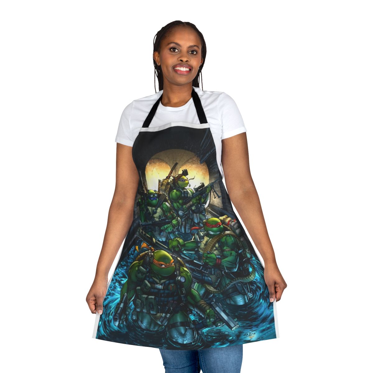 Tactical-style apron featuring the Teenage Mutant Ninja Turtles