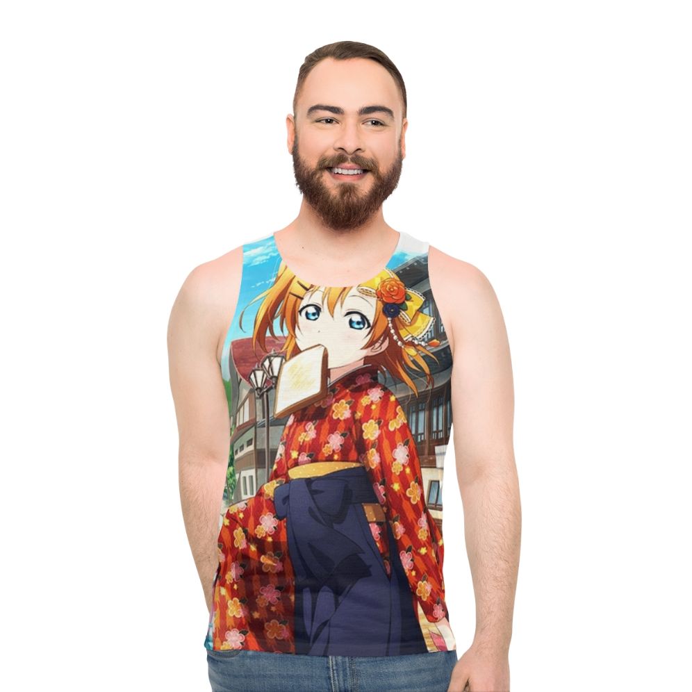 Taisho Romance Honoka Kousaka Unisex Anime Tank Top