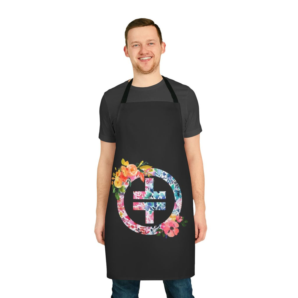 Take That inspired apron with band logo