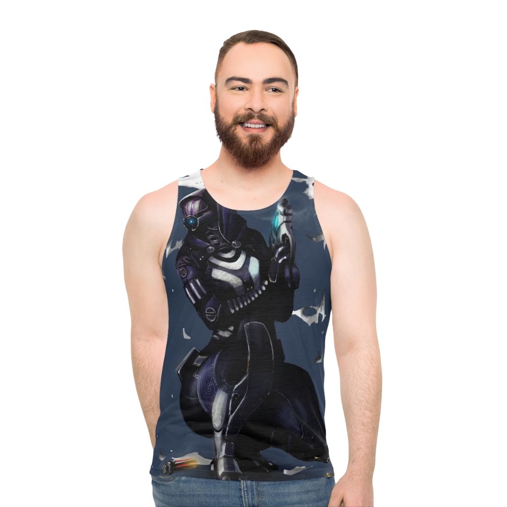 Mass Effect Tali Zorah Unisex Tank Top