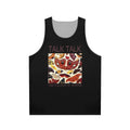 Unisex tank top featuring the album cover art of Talk Talk's 'The Colour of Spring'