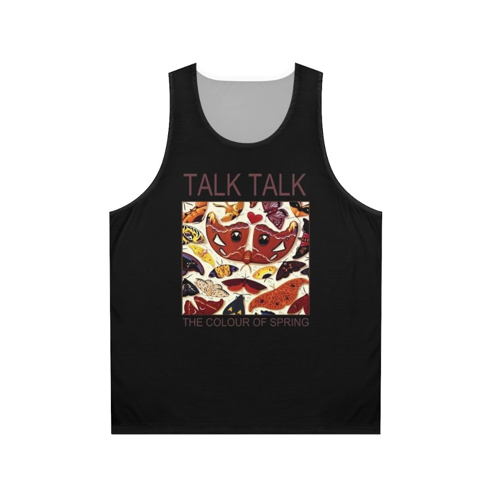 Unisex tank top featuring the album cover art of Talk Talk's 'The Colour of Spring'