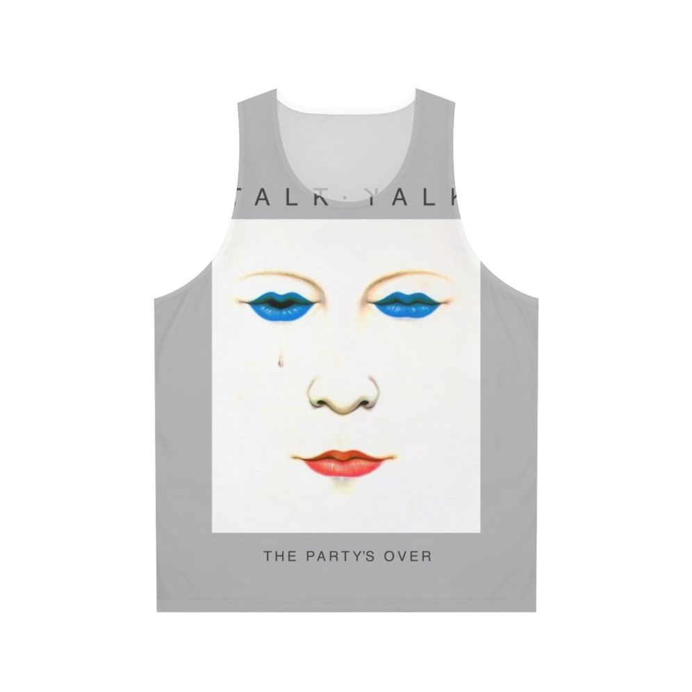 Talk Talk The Party's Over Grey Unisex Tank Top