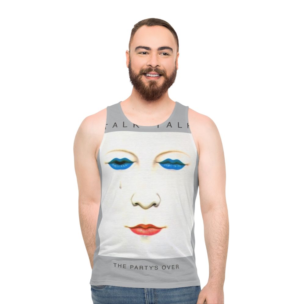 Talk Talk The Party's Over Grey Unisex Tank Top