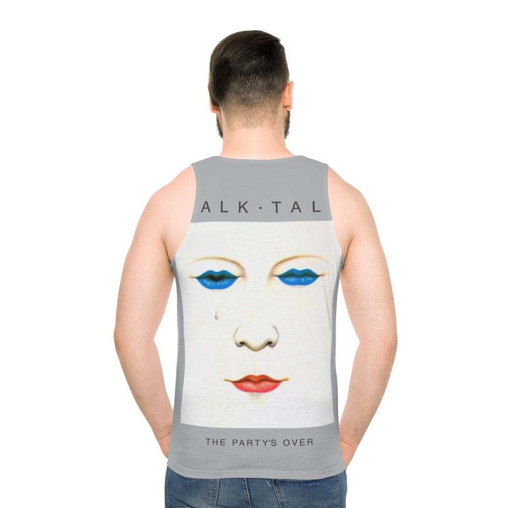 Talk Talk The Party's Over Grey Unisex Tank Top