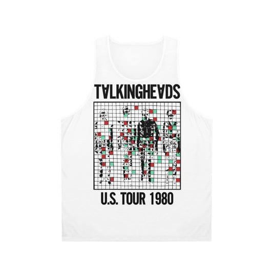 Talking Heads 1980 Unisex Retro Tank Top