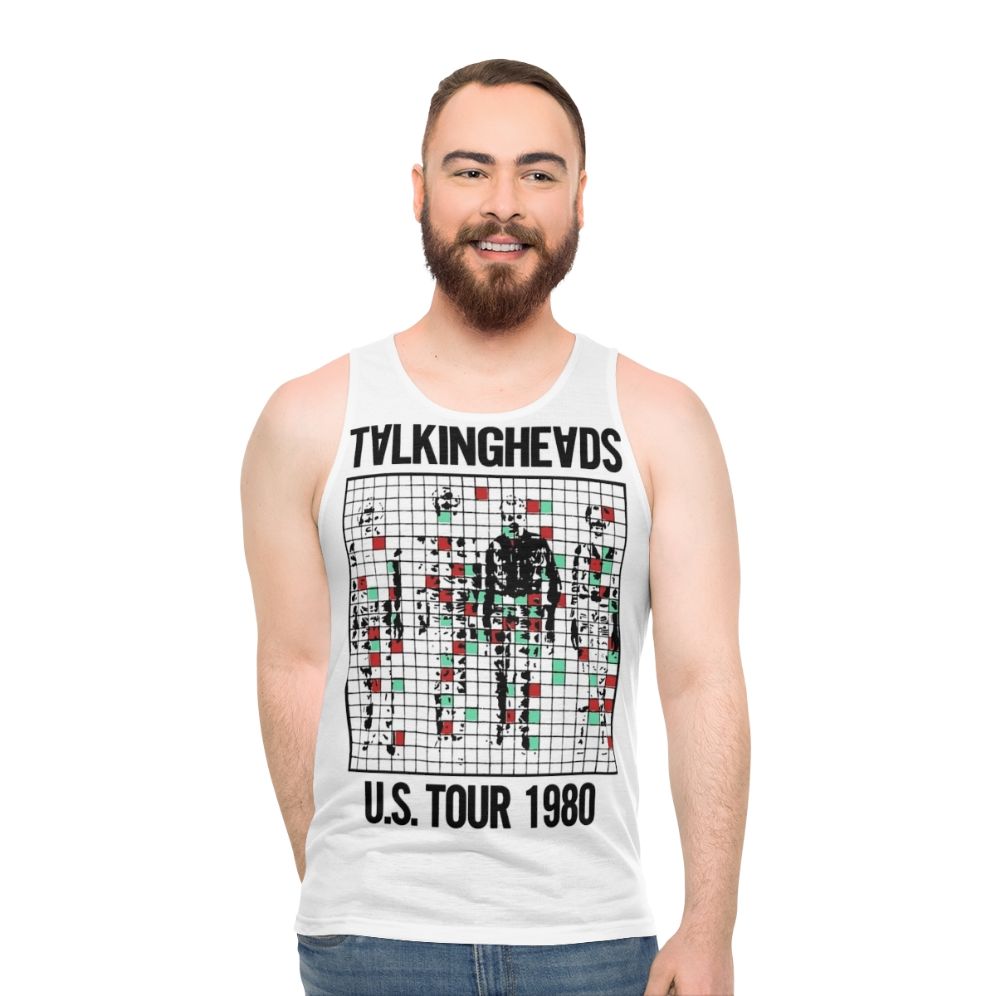Talking Heads 1980 Unisex Retro Tank Top