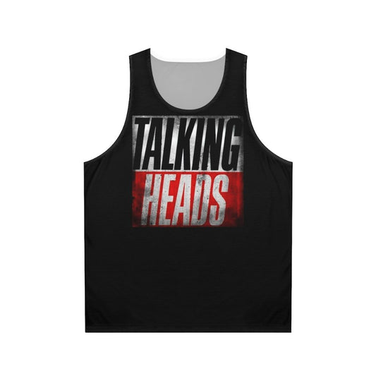 Talking Heads Abstract Unisex Tank Top