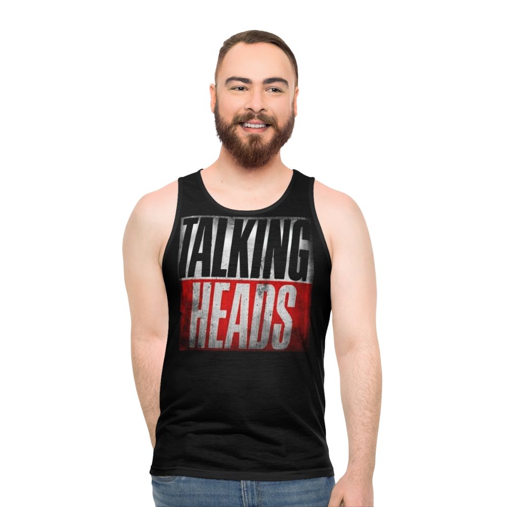 Talking Heads Abstract Unisex Tank Top