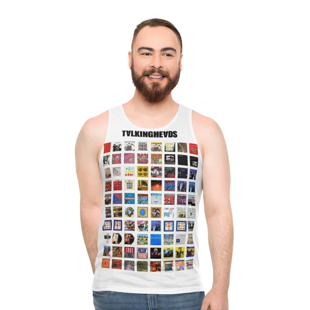 Talking Heads Music and Album Art Unisex Tank Top