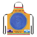 Apron featuring the iconic Talking Heads "Speaking in Tongues" album artwork