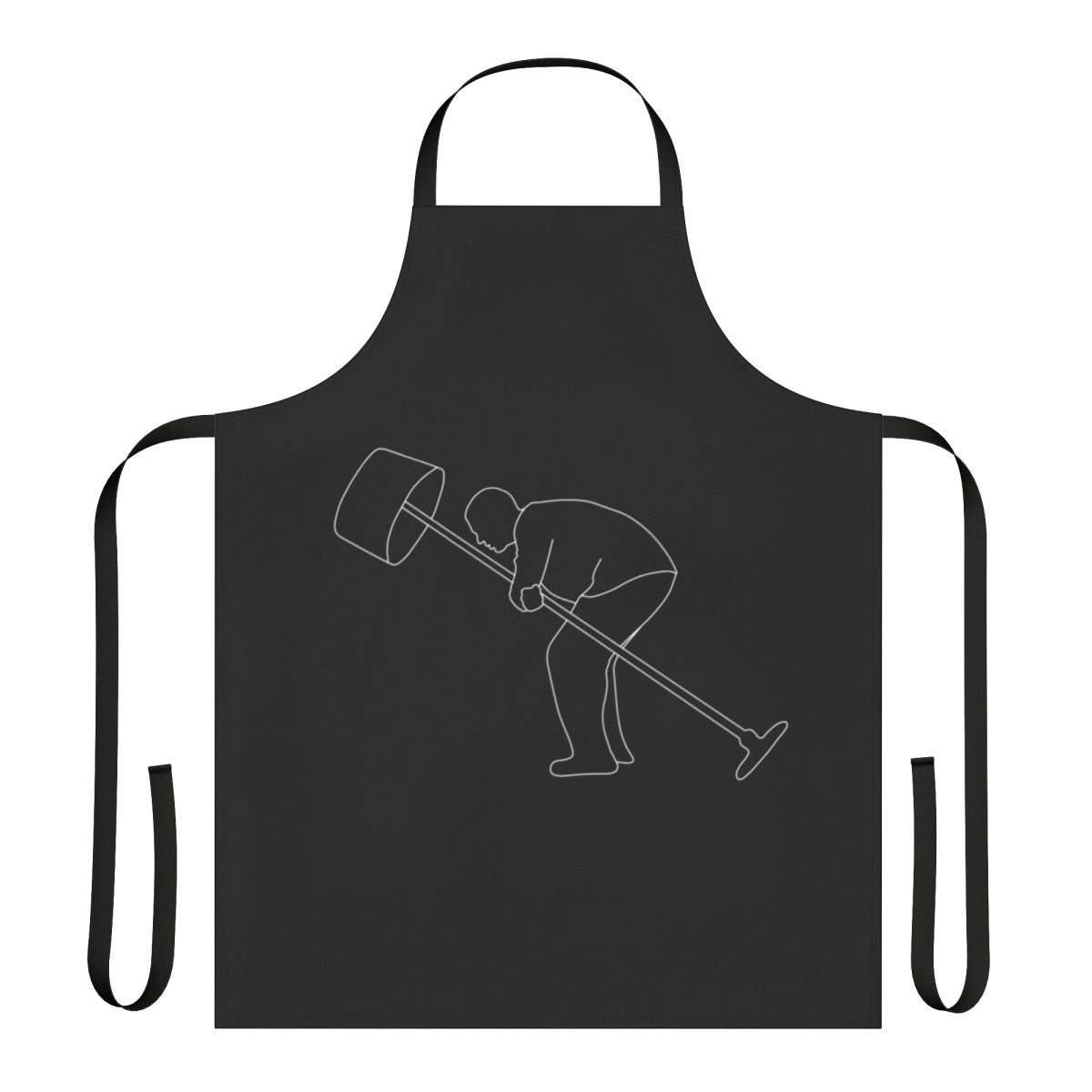 Talking Heads Inspired Retro Graphic Apron