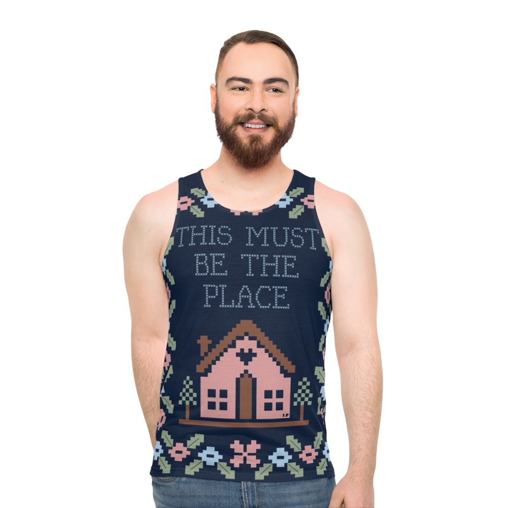 Talking Heads "This Must Be The Place" Unisex Tank Top