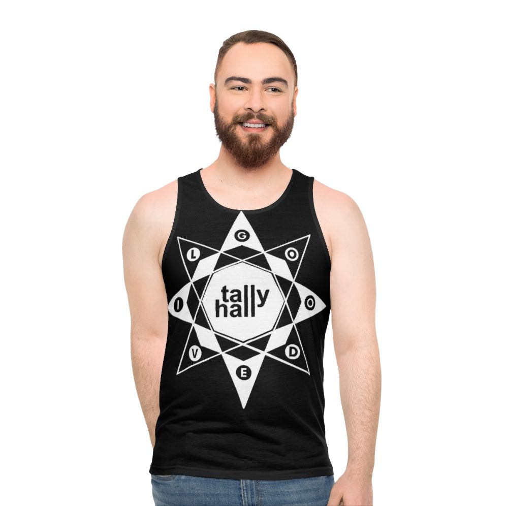 Tally Hall Goodevil Unisex White Tank Top