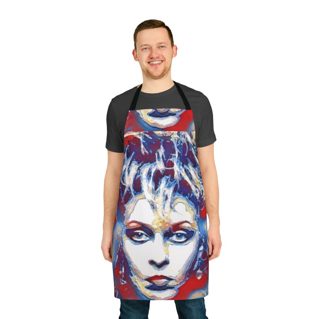 Apron featuring a portrait of Tamara Danz, the iconic East German singer