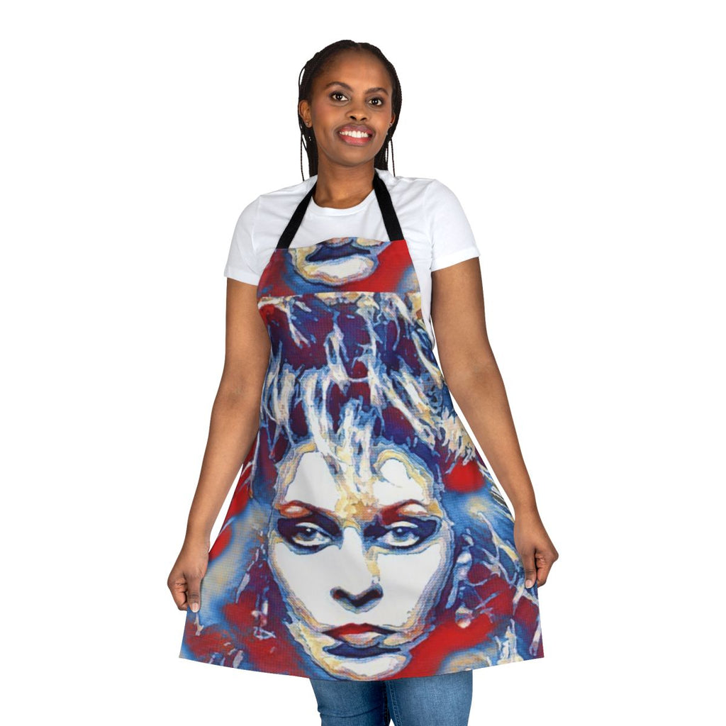 Apron featuring a portrait of Tamara Danz, the iconic East German singer