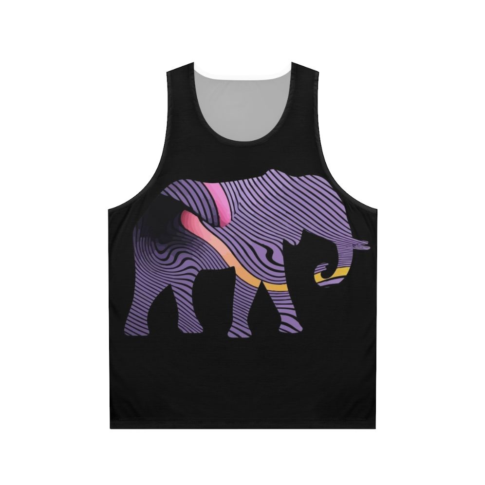 Tame Impala Elephant Full Body Unisex Tank Top
