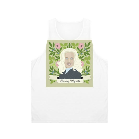 Tammy Wynette Country Music Floral Tank Top