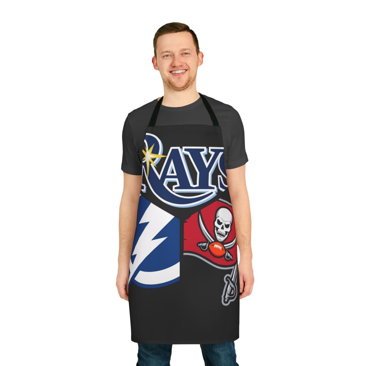 Tampa Bay sports teams inspired triquad essential apron
