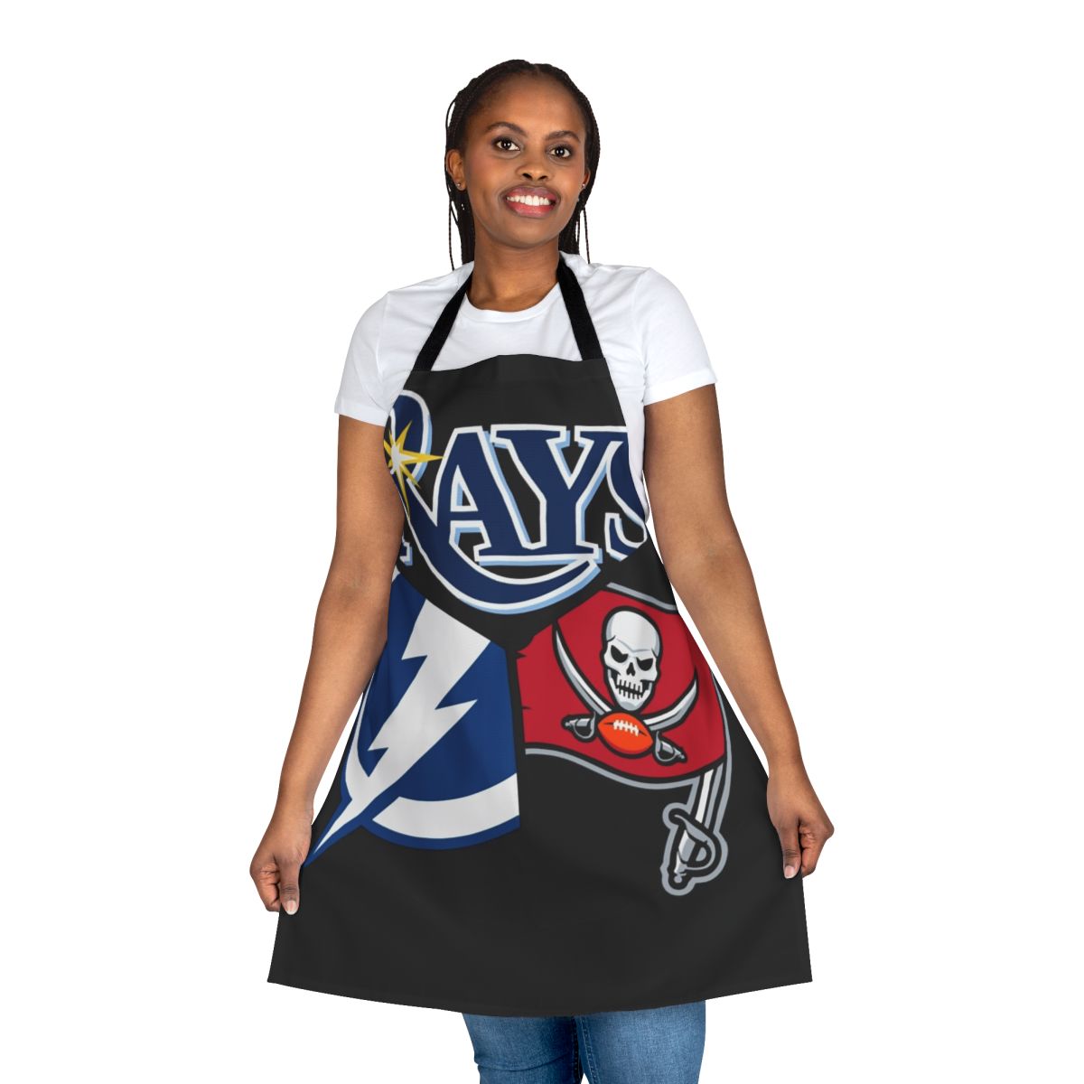 Tampa Bay sports teams inspired triquad essential apron
