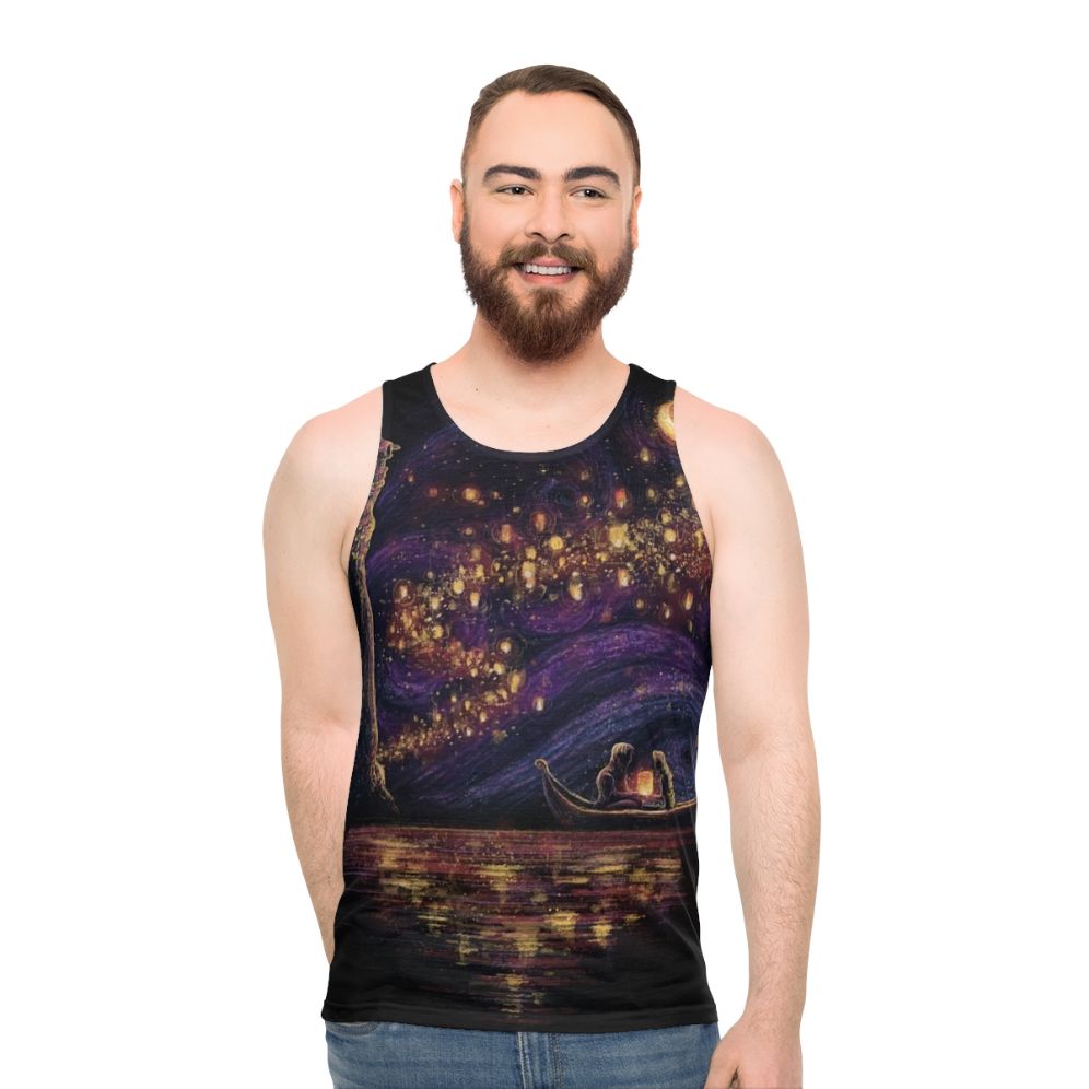 Tangled Rapunzel Unisex Tank Top