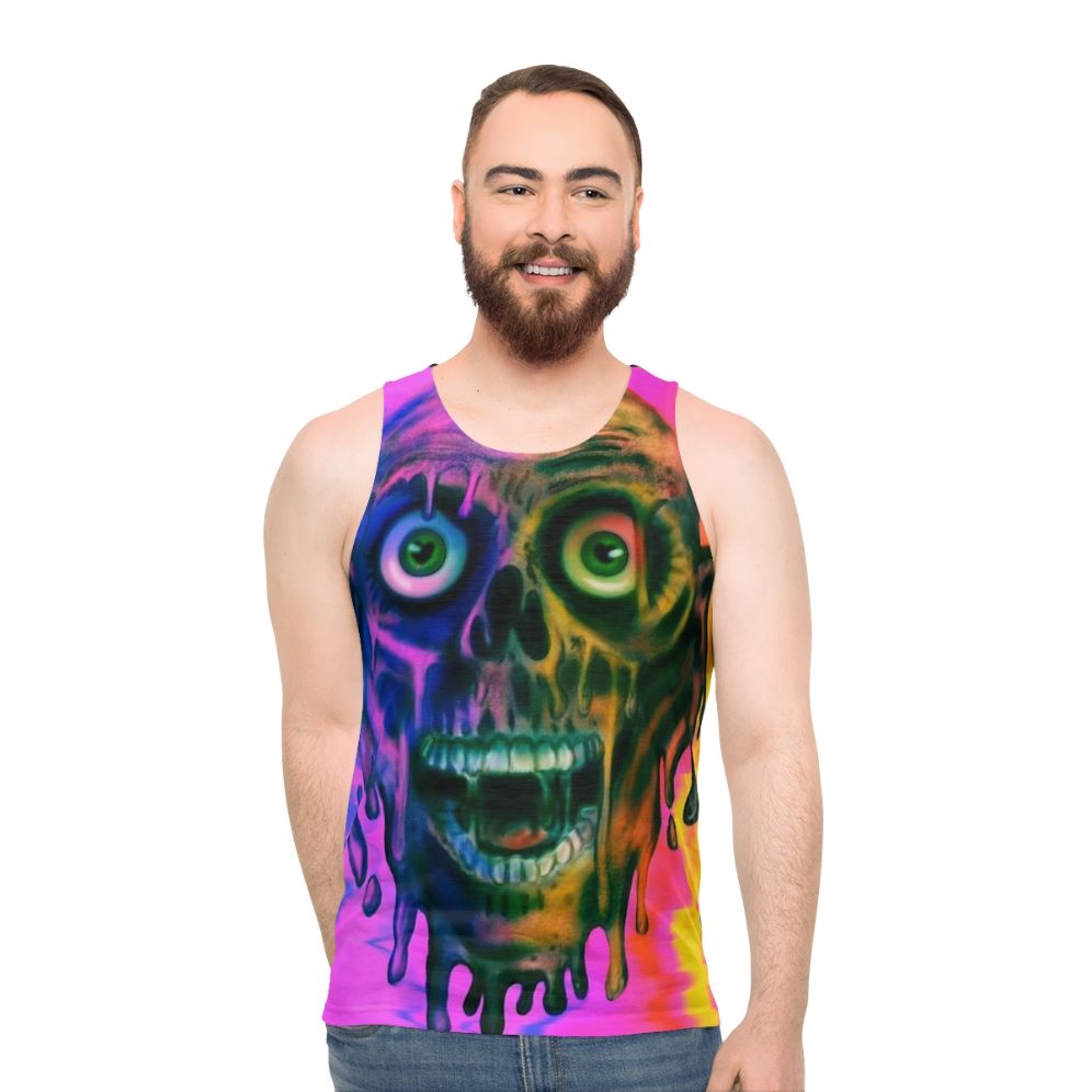 Tar Man Unisex Horror Movie Zombie Tank Top