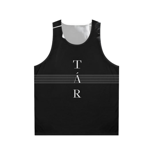 Tar Movie 2022 Unisex Tank Top featuring Cate Blanchett as orchestra conductor