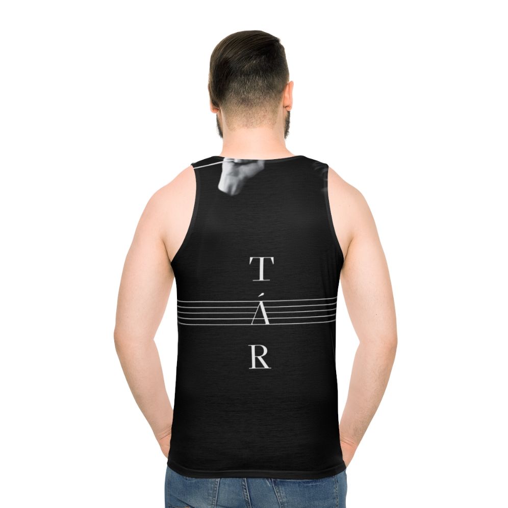 Tar Movie 2022 Unisex Tank Top featuring Cate Blanchett as orchestra conductor