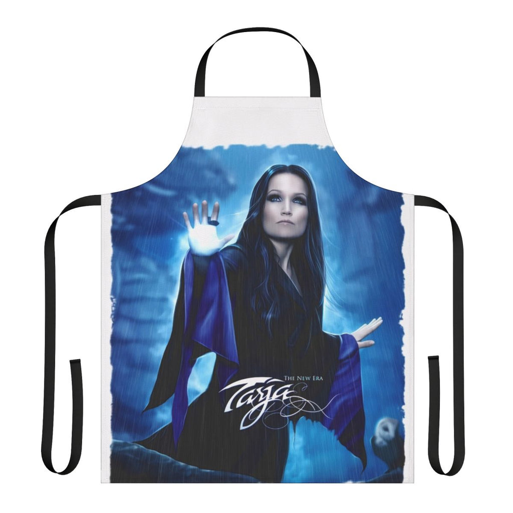 A high-quality apron featuring the iconic Tarja Turunen, the former lead vocalist of the Finnish metal band Nightwish.