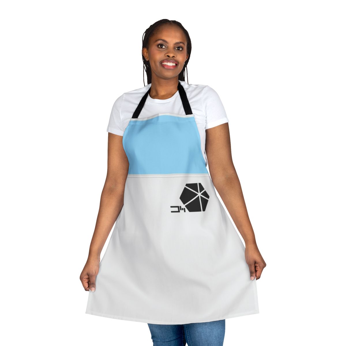 A black apron with the Tarkin Initiative logo, inspired by the Rogue One film.
