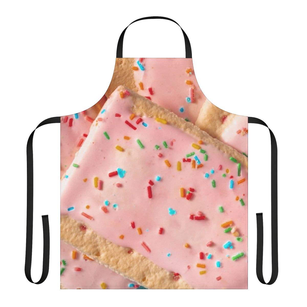Pop Tart Inspired Apron, Featuring a Vibrant Pop Tart Design