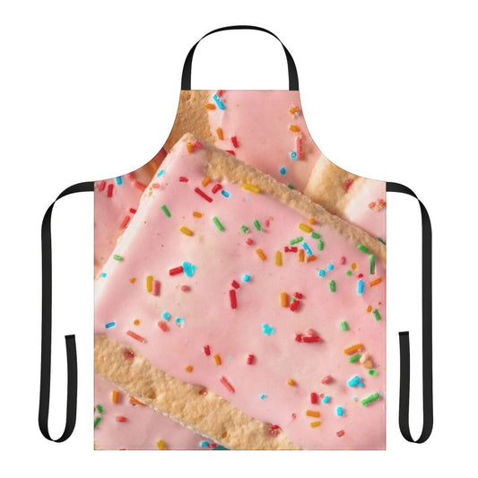 Pop Tart Inspired Apron, Featuring a Vibrant Pop Tart Design