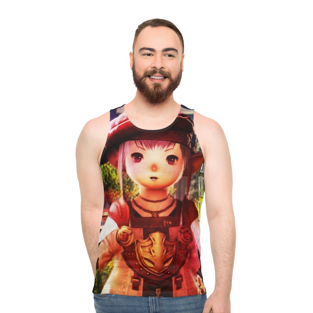 Tataru the Wise Accountant Unisex Tank Top