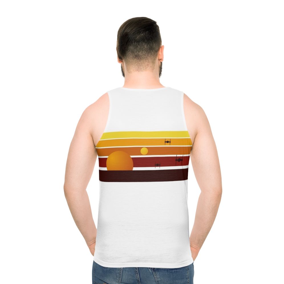 Tatooine Sun Star Wars Unisex Tank Top