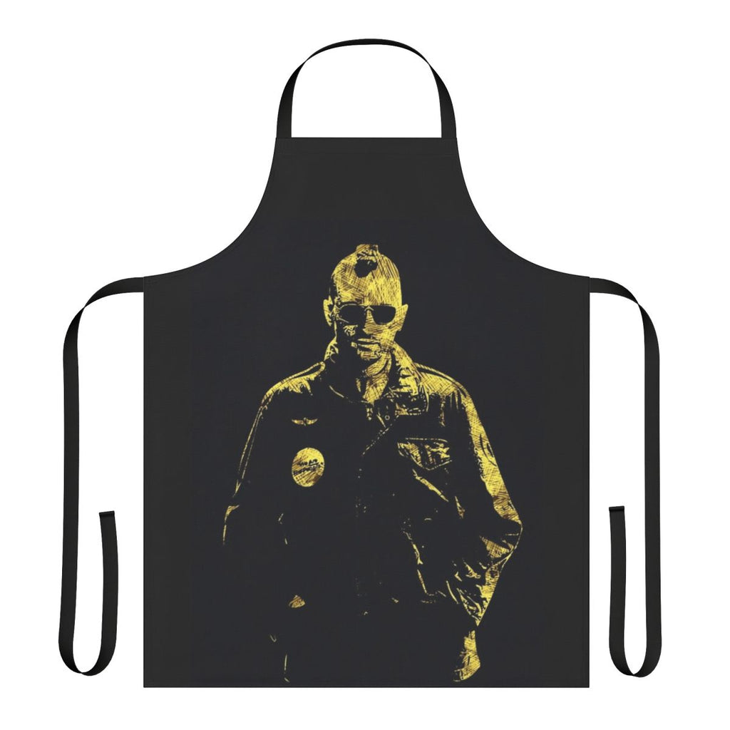 Taxi Driver-inspired apron featuring Robert De Niro's iconic character