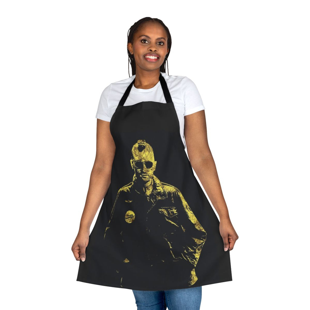 Taxi Driver-inspired apron featuring Robert De Niro's iconic character
