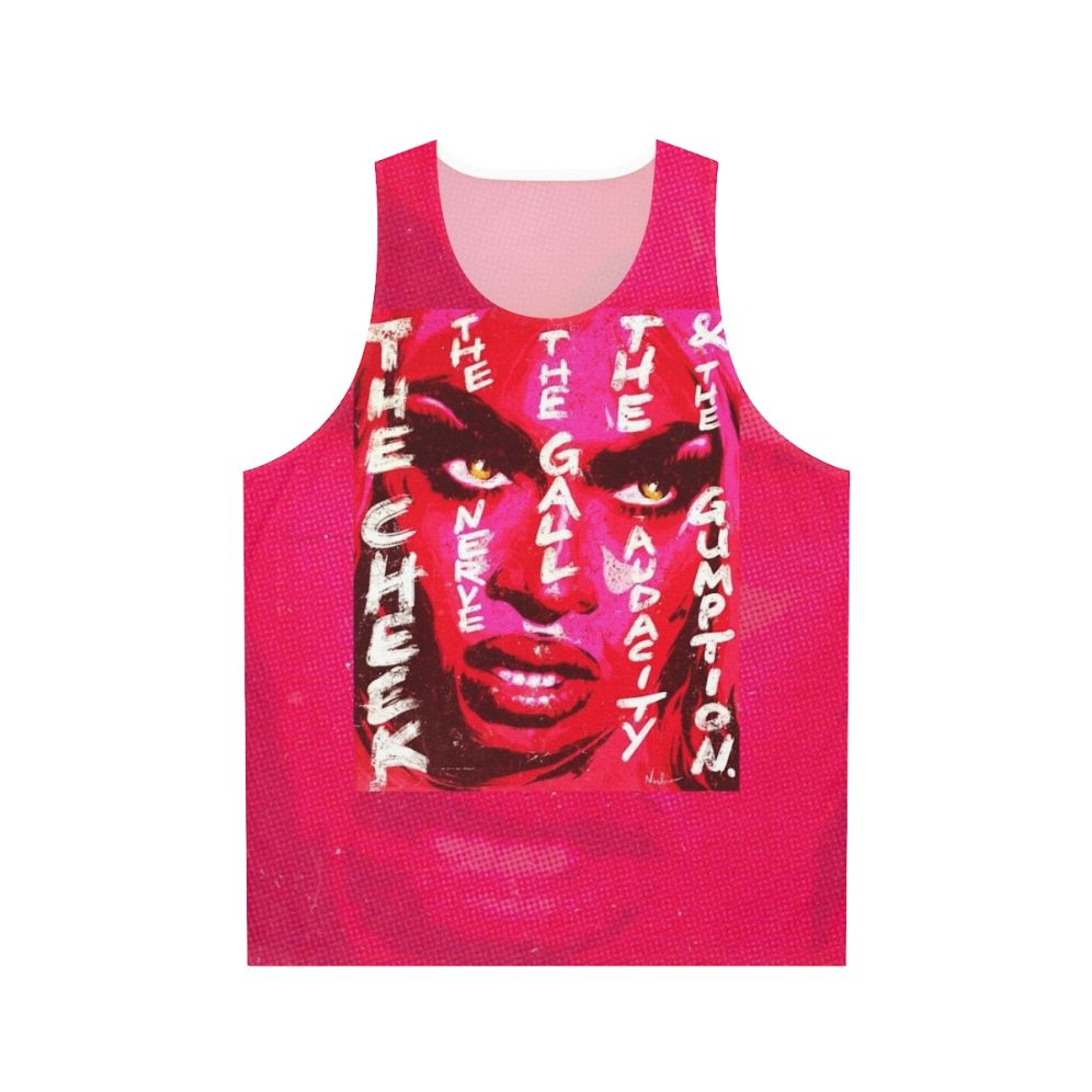 Tayce Unisex Pop Art Drag Queen Tank Top
