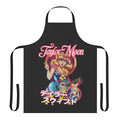 Taylor Moon-Inspired Apron with Stylized Crescent Moon Design
