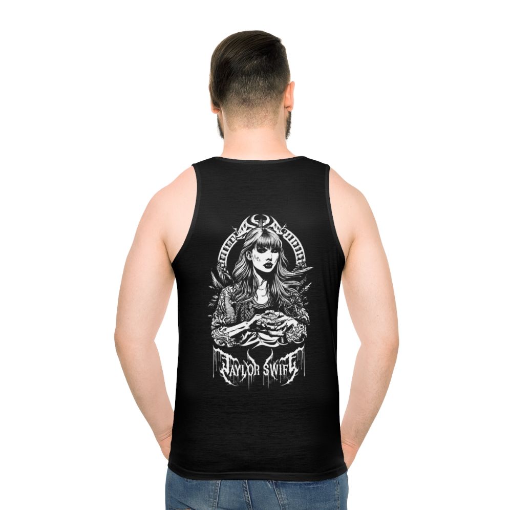 Taylor Swift Black Metal Unisex Tank Top