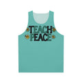 Unisex "Teach Peace" Tank Top