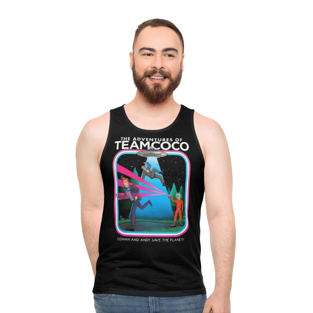 Team Coco Alien Abduction Unisex Tank Top